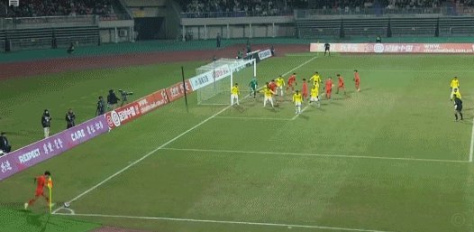 U17半场：中国0-0澳大利亚，赵松源头球造险