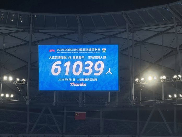 中超观众人数：成都4.1万人领跑，8场全部超过2万人